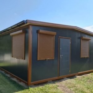 Casa container 35 m² – Modello A Cottage, abitabile tutto l’anno